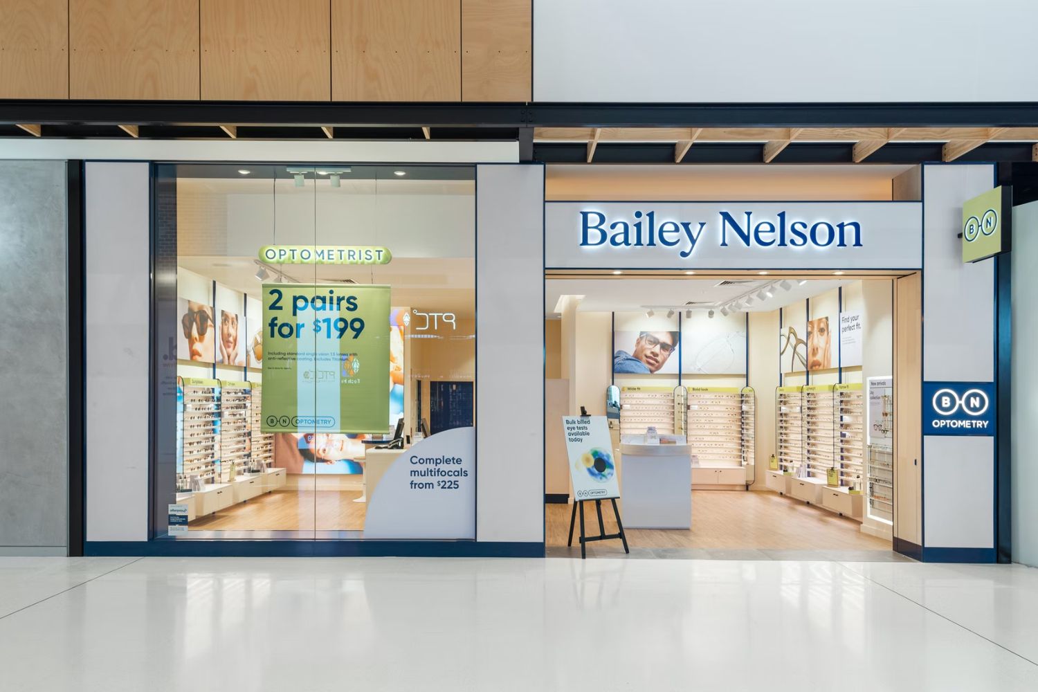 Bailey Nelson Store Frontage